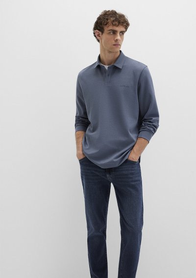 DÜĞMELİ PENYE Koyu Deniz Mavi