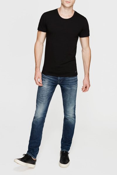 Mavi Erkek Stretch T-Shırt Sıyah 061747-900