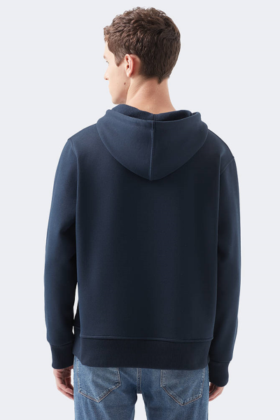 KAPÜŞONLU SWEATSHIRT Gece Lacivert