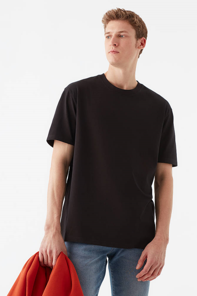 KISA KOL TİŞÖRT Siyah