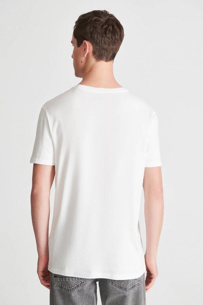 KISA KOL TİŞÖRT Kırık Beyaz