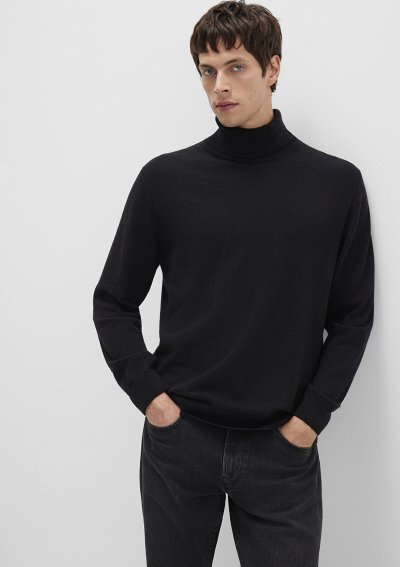 BOĞAZLI KAZAK Siyah