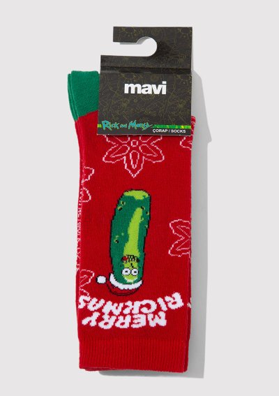 Soket Çorap Kırmızı