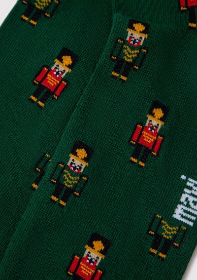 SOKET ÇORAP Koyu Yeşil