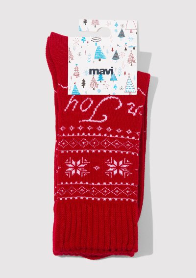 BOT ÇORABI Kırmızı