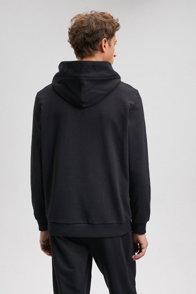 KAPÜŞONLU SWEATSHIRT Siyah
