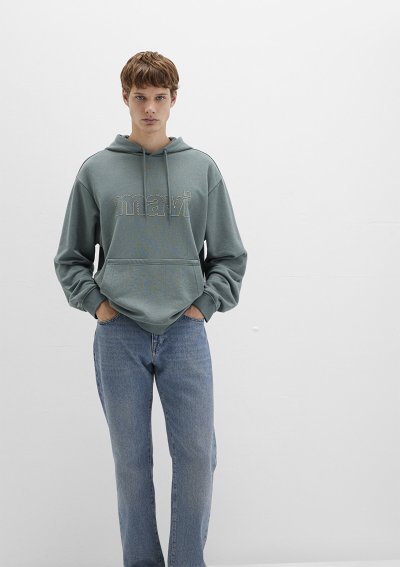 MAVİ SWEATSHIRT  Soluk Yeşil