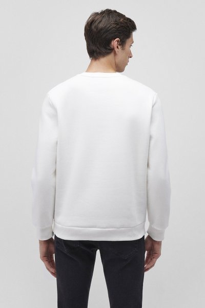 MAVİ SWEATSHIRT  Kırık Beyaz