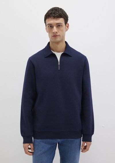HALF ZIP SWEATSHIRT Baritone Blue
