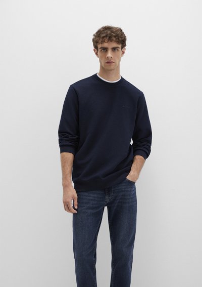 BİSİKLET YAKA SWEATSHIRT  Safir Lavicert