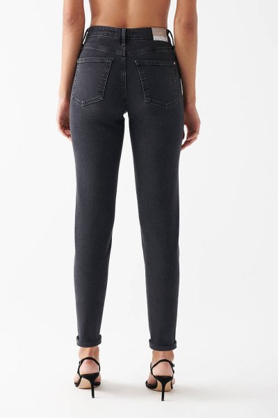 CINDY Mid Smoke Denim