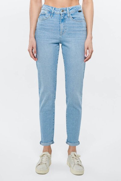 CINDY Lt Blue GOLD SHAPE