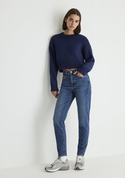 CINDY Dark Shaded Classic Denim