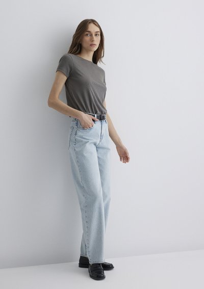 LEILA Bleached Mavi Premium