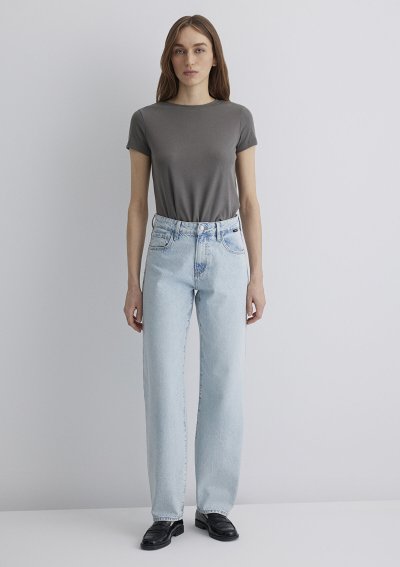 LEILA Bleached Mavi Premium