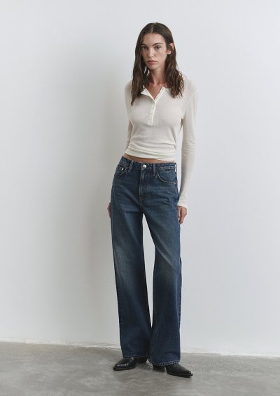 VICTORIA Dark Shaded Classic Denim