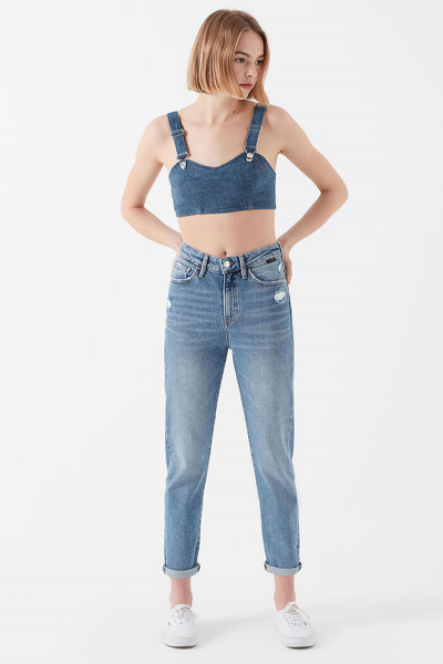 Mavi Star Indigo Ripped Gold Icon Jeans 101077-30503