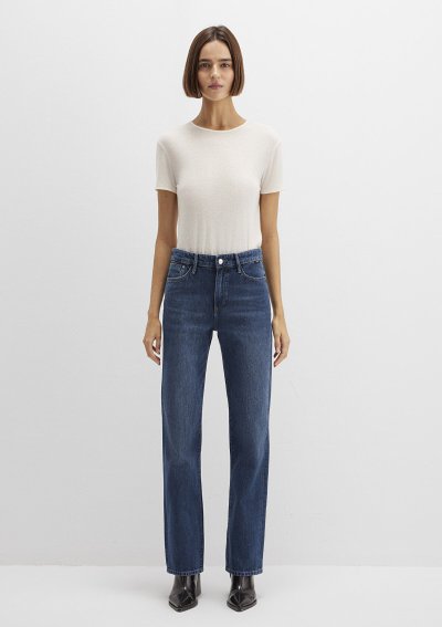 JANE  Dark Shaded Classic Denim