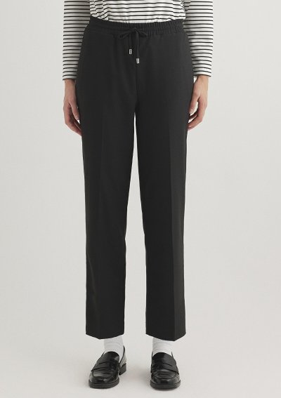 DOKUMA PANTOLON Siyah