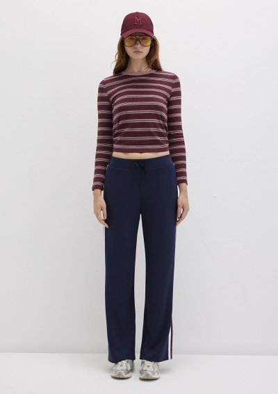 ÖRME PANTOLON Koyu Lacivert