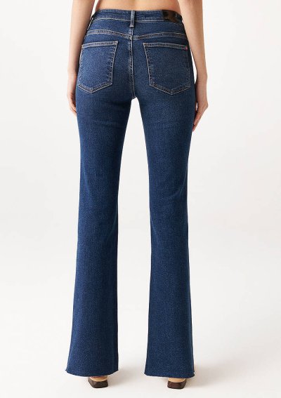 MARIA Dark Blue Gold Denim