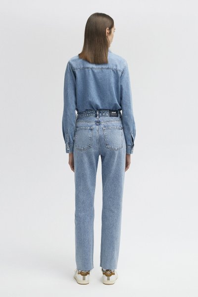 NEW YORK Mid Brushed Classic Denim