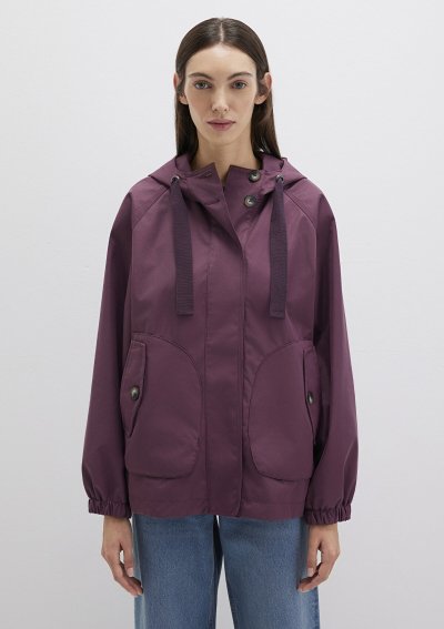 KAPÜŞONLU CEKET Karamel