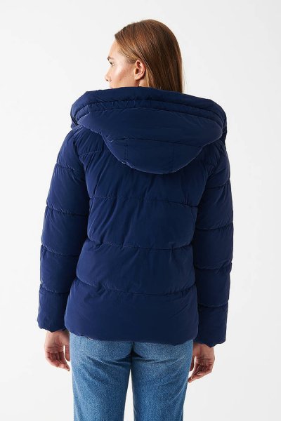 KAPÜŞONLU CEKET Lacivert