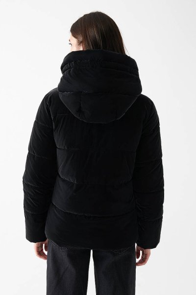 KAPÜŞONLU CEKET Siyah