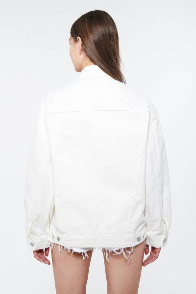 LUNA Off White Denim