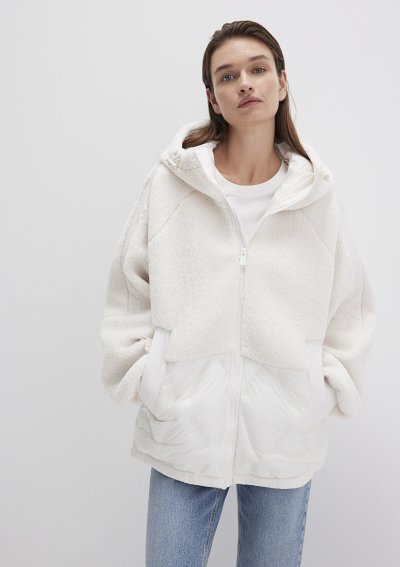 KAPŞONLU CEKET Hindistan Cevizi