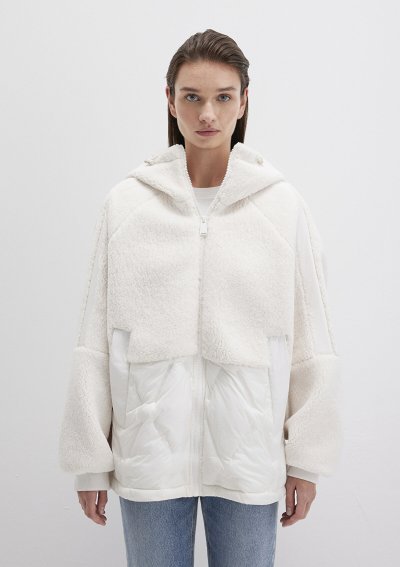 KAPŞONLU CEKET Hindistan Cevizi