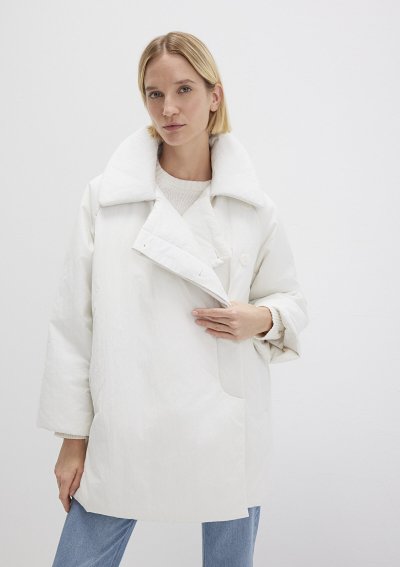 KADIN CEKET Kırık Beyaz