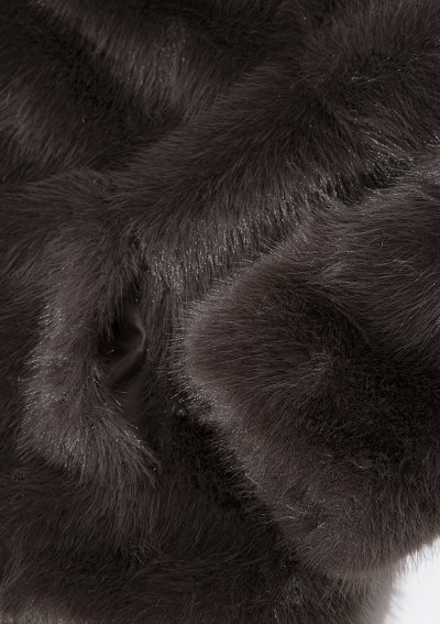 KISA TÜYLÜ CEKET Turkish Coffee