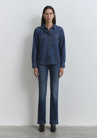 ANGELA Dark Blue Classic Denim