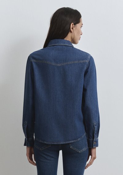 ANGELA Dark Blue Classic Denim