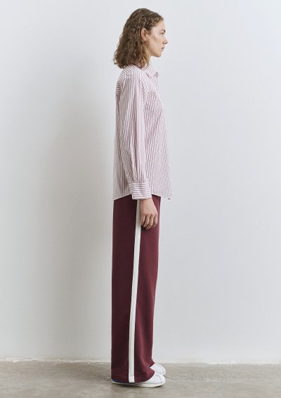 UZUN KOLLU DOKUMA GÖMLEK  Light Pink Bur