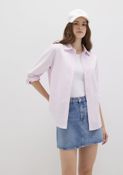 DOKUMA GÖMLEK Light Pink