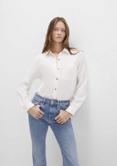 UZUN KOLLU DOKUMA GÖMLEK  Hindistan Cevi