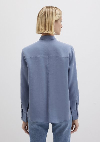 UZUN KOLLU DOKUMA GÖMLEK  Infinity