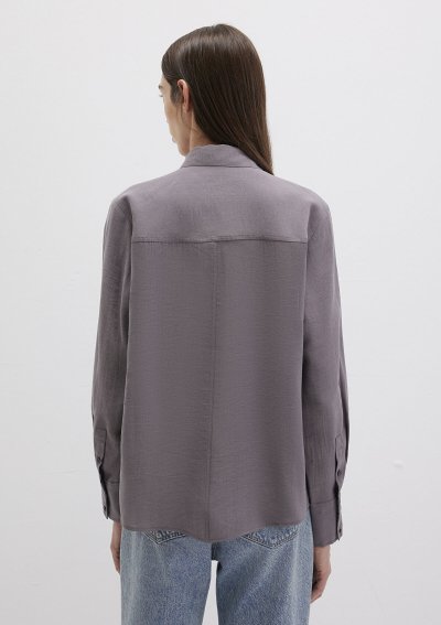 UZUN KOLLU DOKUMA GÖMLEK  Tornado