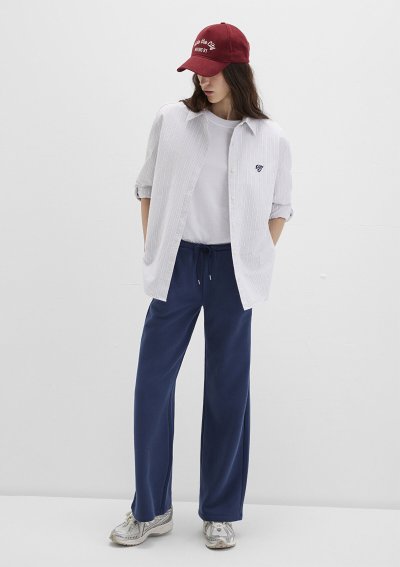 DOKUMA GÖMLEK Baby Blue Stripe