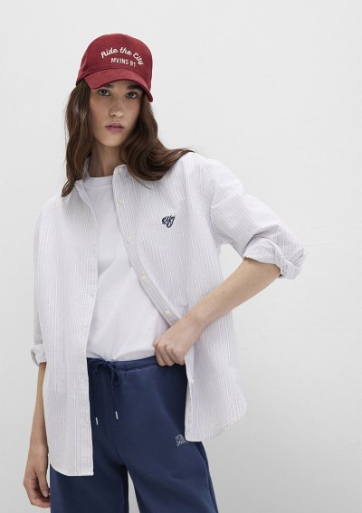 DOKUMA GÖMLEK Baby Blue Stripe