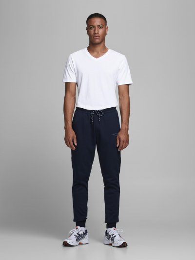 JJEplaın V Yaka Basıc Tişört 12136713