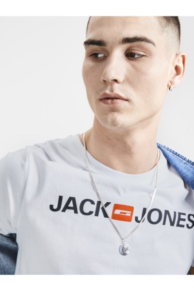 Jack Jones Erkek Tişört Jjecorp Logo Tee 12137126