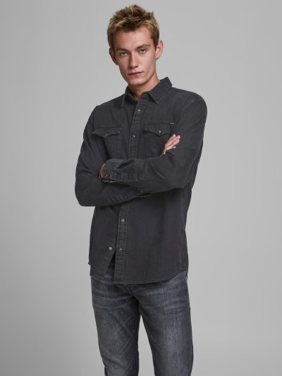 Jack Jones Erkek Denim Gömlek Jjesherıdan 12138115