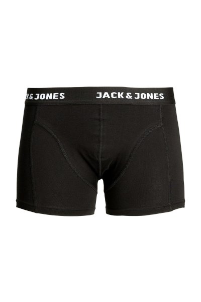 Jack Jones Boxer Jacanthony Trunks 3 Pack Black 12171944