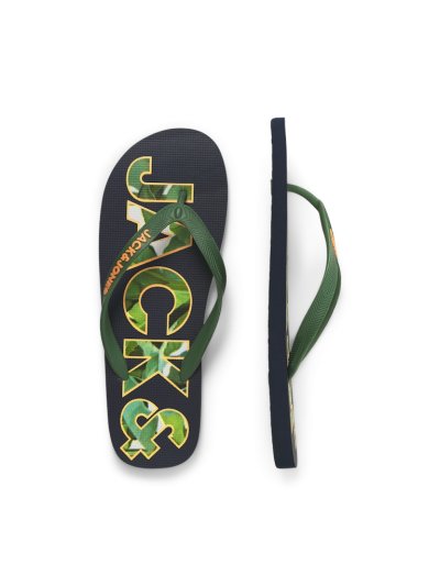 JFWLogo Palm Prınt Parmak Arası Terlik 12230642