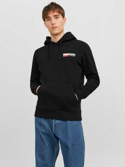 JJECorp Kapüşonlu Küçük Logo Sweatshirt 12233599
