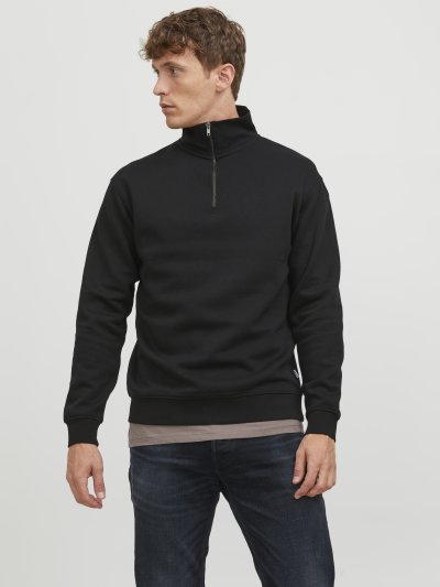 JJEBradley Yarım Fermuarlı Sweatshirt 12250747